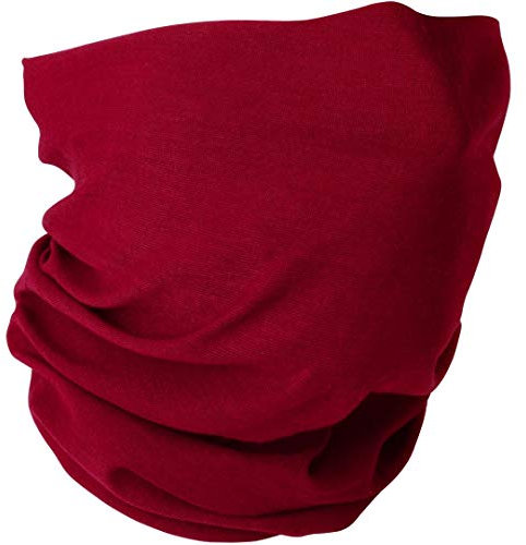 CampTeck U7213 Multifunktion Nahtlos Bandana Kopftuch Balaclava Stirnband für Motorradfahren, Wandern, Reiten, Radfahren und Andere Outdoor Aktivitäten -Rot