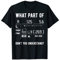 Funny Photographer Camera Setup Lens Photography Photo Gift T-Shirt