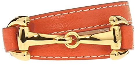 DIMACCI ARMBAND I BURGHLEY (Orange + Vergoldet)