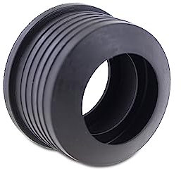 DL-pro Gummi Siphonmanschette 1 1/2 Zoll DN 40/50mm für Abflussrohr Ablaufrohr Gummimanschette Ablaufrohrverbinder Dichtung für Waschbecken Waschtisch auf Siphonanschluss 32 mm