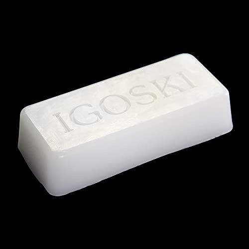 IGOSKI Cera de esquí y snowboard para toda la temperatura, 180 g para todas las plantillas de esquí y snowboard (blanco)