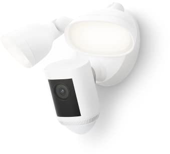 Ring Floodlight Cam Wired Pro | Latest Model | White