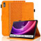 Vkooer Case for Lenovo Tab P11 2nd Gen 11,5 inch 2022 (TB350FU/TB350XU) Leather Folio Cover with Multi Angle Viewing Fit Lenovo Tab P11 Gen 2 Tablet, Orange