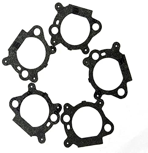 Ricambio guarnizione carburatore, confezione da 5 guarnizioni per filtro aria carburatore per Briggs & Stratton 272653 272653S 795629, parti di ricambio per rondella del filtro dell'aria del motore