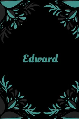Edward: Vorname auf dem Cover, Schönes Tagebuch Geschenk zum Geburtstag für Edward