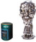 DUZU 3D Metall Puzzle Modellbausatz Erwachsene, DIY Skelett Metall 3D Modell 3D Puzzle Metallbausatz, 200 Teile 3D Laserschnitt Modell Steampunk Sammelbares Spielzeug-Deko Geschenk