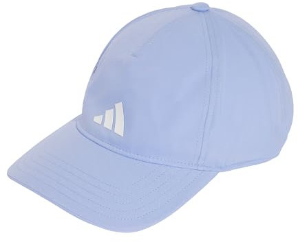 adidas Unisex AEROREADY Training Running Baseball Cap, Blue Spark/Blue Spark/White, M