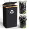 Pakusane Indoor Recycle Bin,Large 26 Gallon 100L Recycling Bin with Reusable Inner Bag Bottle Can Glass Waste Plastice Kitchen Home