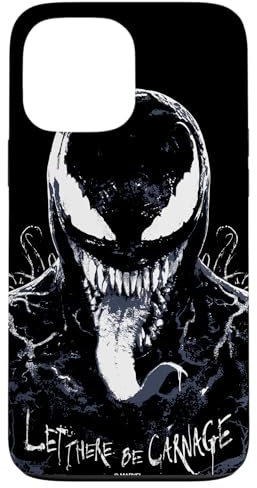 Marvel Venom: Let There Be Carnage Eddie Brock Black Case for iPhone 13 Pro Max