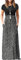 GRECERELLE Womens Maxi Dress Summer Casual Ladies Short Sleeve Crew Neck Long Dresses with Pocket for Daily, Holiday, Travel, Maternity (LD Black, M)