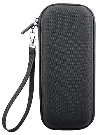 Wireless Microphone Case, Hard EVA Travel Carrying Case for RODE Wireless GO II/GO 2 Dual Channel Compact Digital Wireless Microphone System (Black)