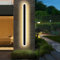 Modernes LED Wandlampe, 100cm wandleuchte Ovales AußEnlicht, Ip65 Lange Streifen Schwarzes Acryl Außenlampe, Geeignet FüR Outdoor-/Indoor-Dekorative Proch, Wohnzimmer, Balkon Dekorative Ausenbeleutung