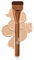 Milagro Beauty Premium Glass Skin Foundation Flat Brush 18, High Density Korean Technique Spatula Brush For Blending Liquid Foundation & Cream Makeup | Ultra Thin Flat Brush