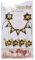 Torten-Deko-Set Zahlen für 70. Geburtstag schwarz/Gold, 9-TLG. 8 Picks & 1 Mini-Girlande Geburtstag Jubiläum (Torten-Deko-Set 70, schwarz/Gold, 9-TLG.)