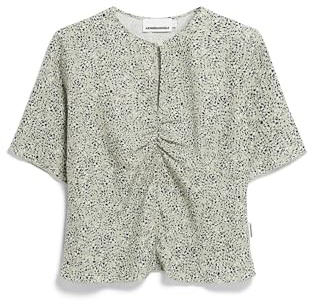 ARMEDANGELS Damen Bluse aus Tencel™ Lyocell EWANIAA Waterdrop Regular Fit Seagreen S