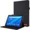 Funda para tableta Compatible con Lenovo Tab E10 (TB-X104F) de 10,1 pulgadas 2019, funda plegable con función atril, funda protectora de tela estampada con activación automática y suspensión con ranur
