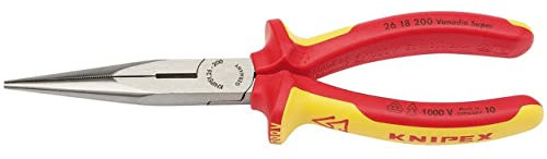 Knipex 32012 200mm Fully Insulated Long Nose Pliers