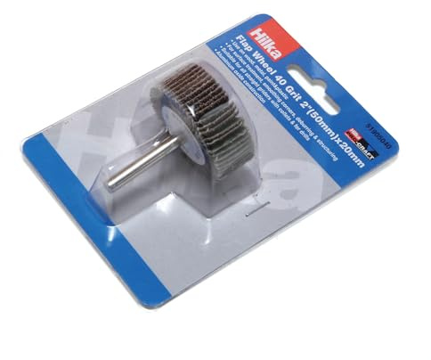 Hilka 51905040 50 x 20mm 40-Grit Flap Wheel
