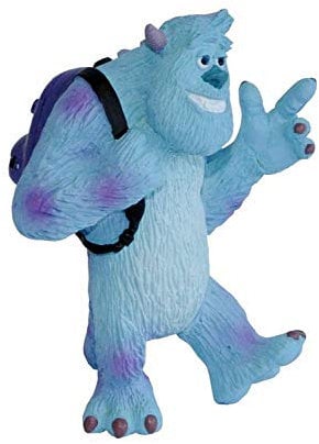 Bullyland 12583 - Spielfigur Sulley aus Disney Pixar Die Monster AG, ca. 7,7 cm, detailgetreu, ideal als kleines Geschenk für Kinder ab 3 Jahren