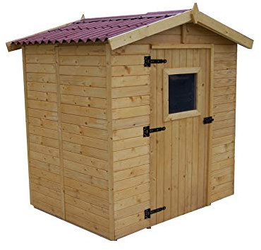 Habrita Foresta Habrita - Abri en Panneaux 16 mm avec Plancher Surface 3,55 m2 - ED1616.01