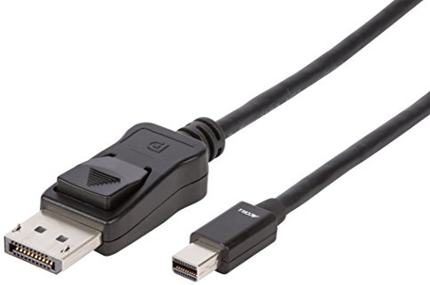 Accell B143B-003B Mdp to DP 1.2 - VESA-Certified Mini DisplayPort to DisplayPort 1.2 Cable - 3 Feet (Black), Hbr2, 4K UHD @60Hz, 1920X1080@240Hz, 3.3 Feet (1 Meter)(Pack of 1)