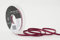 Berisfords 3501 Satinband 5 mm Burgund 405 10 x 1 x 10 cm Double Face aus Poly-Satin Band, Burgunderrot