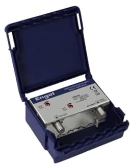 Amplificador antena tv para mastil Engel Axil de 1 entrada VHF + UHF 30dB