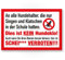 Komma Security Singen Klatschen Kein Hundeklo Schild Hunde kacken verboten - Verbotsschild Hundeverbotsschild Verbot Hundeklo Hundekot Hundehaufen Hundekacke