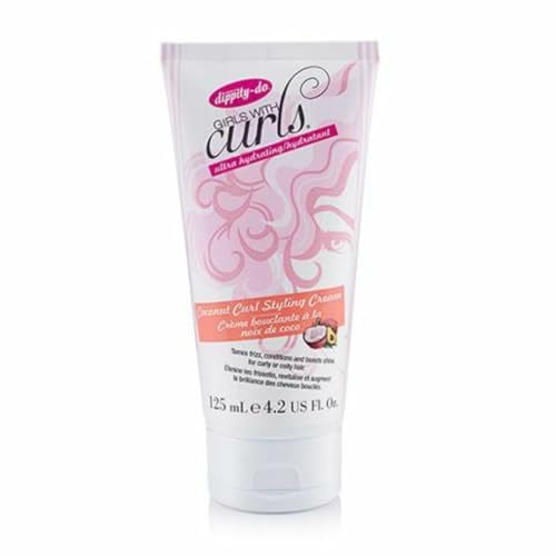 Dippity Do Mädchen mit Locken Coconut Curl Styling Creme, 4.2 oz