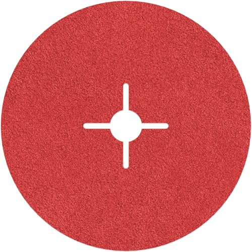 Bosch 1x PRO R780 Fibre Disc for Large Angle Grinders | for Steel, Stainless steel, Grit 60, Professional Accessory Large Angle Grinder