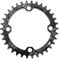 CYSKY 34T Schmale Breite Kettenblatt 104 BCD Einzelkettenblatt mit 9 10 11 Geschwindigkeit für Rennrad Mountainbike BMX MTB (34T)