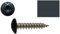 Vis penture 6x30 mm Inox A2 gris anthracite RAL 7016 par 50
