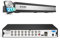 ZOSI 1080p Lite 16 Channel Security DVR Recorder, H.265+ Hybrid 4-in-1(Analog/AHD/TVI/CVI) CCTV DVR for Security Camera, AI Human/Vehicle Detection, Remote Access, Email Alarm, 2TB Hard Drive Included