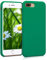 kwmobile Case Compatible with Apple iPhone 7 Plus/iPhone 8 Plus Case - TPU Silicone Phone Cover with Soft Finish - Emerald Green