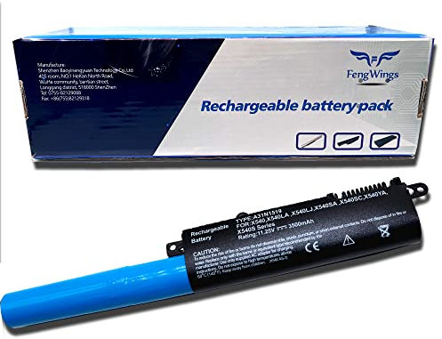 FengWings® 3500mAh A31N1519 Batteria, Sostituisci Per Asus R540L Batteria, Asus X540L Batteria, ASUS X540 X540LA X540LJ X540SA X540YA X540S F540 F540L F540LA F540S F540Y R540 R540LA R540S R540Y