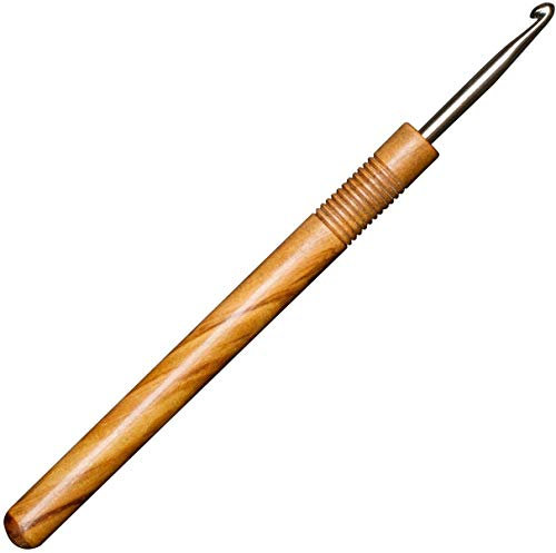 Addi Häkelnadel, Olivenholz US #6 - 1.75mm