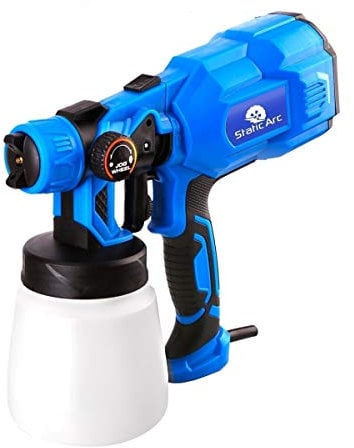 550W ELECTRIC SPRAY GUN SUCTION FEED 800ML CUP VEHICLE CAR WOOD FENCE PAINT