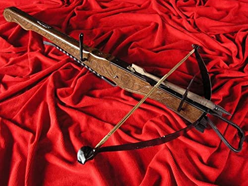 Holzarmbrust XV Jahrhundert 78 cm AG3F.01 Mittelalterliche Armbrust für historische Rekonstruktion für einen Sammler oder als Geschenk Feuert Nicht.