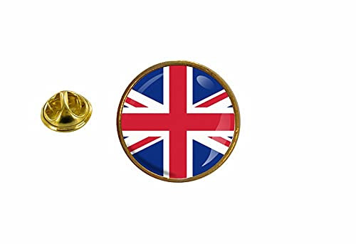 Akachafactory Pin Pin Anstecker Union Jack - Rot - Bekleidungs-Accessoire - Anstecker
