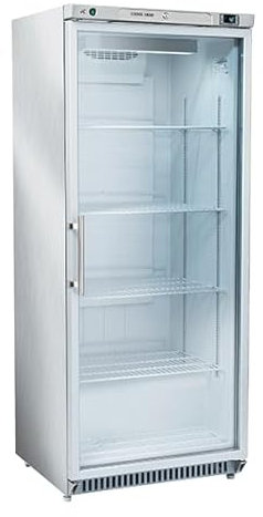 Armoire Réfrigérée Positive Inox 600 L - Porte Vitrée - Cool Head