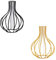 Keebgyy Metal Rack Stand Vases, Hydroponics Glass Vases Set Glass Flower Vase with Geometric Metal Frame Vases for Office Home Kitchen Wedding Decoration,Black/Gold