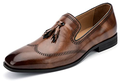 MEIJIANA Mocassini Uomo Scarpe Eleganti Scarpe Estive Uomo Casual Slip On Scarpe