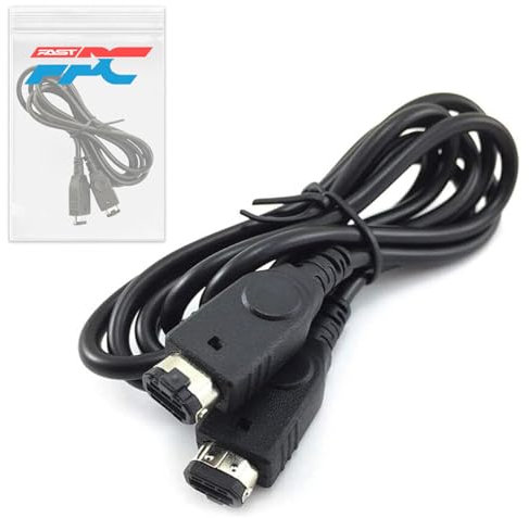 2 Player Game Link & Trade Cable Lead Adapter, Compatible with Nintendo Gameboy Advance SP/GBA SP