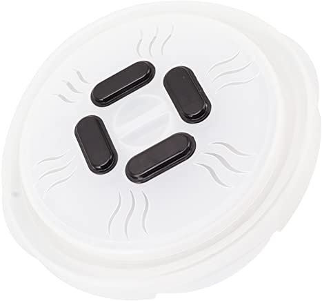 Tapa Magnética para Microondas, Tapa Plegable sin BPA a Prueba de Salpicaduras para Cocina