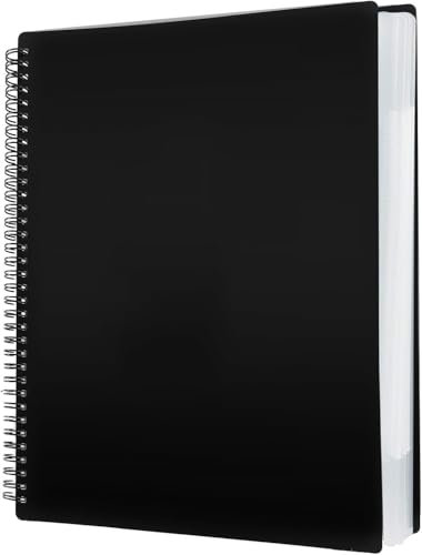 iGolife Music Sheet Classeur à partitions A4 pour partitions de musique en plastique étanche 60 pochettes intercalaires rapide et confortable pour partition de musique, fichiers, papier, fichiers