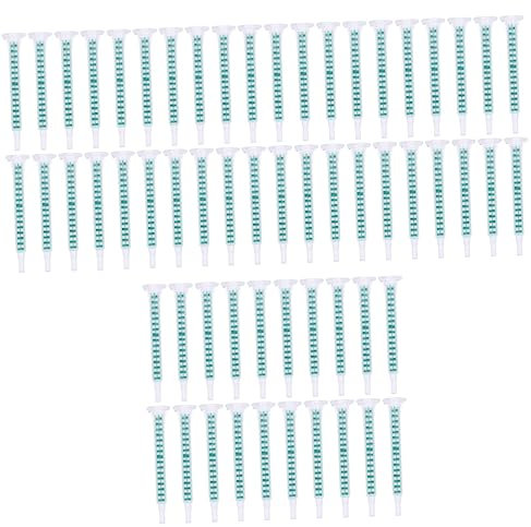 ULTECHNOVO 150pièces Tubes De Mélange Époxy Applicateur De Colle Ab Avec Buse De Mélange Carrée Pour Et Matériaux Liquides à Composants