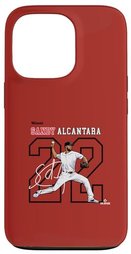 Hülle für iPhone 13 Pro Sandy Alcantara | Miami Baseballspieler | MLBSAL3005
