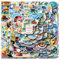 Surf Aufkleber für Laptop(100PCS),Geschenk für Kinder Jugendliche Erwachsene Jungen,Surfen Wasserdicht Vinyl Aufkleber Stickers für Scrapbook,Skateboard,Auto,Gepäck