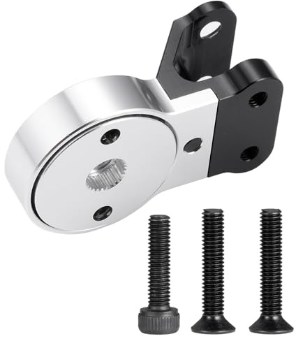 Runup Aluminium 6061 RC Servo Saver Lenkung für Arrma 1/10 Gorgon 4x2 Mega | 550 Brushed Monster Truck W. Einbaufeder RC Upgrade Teile, ARA340192