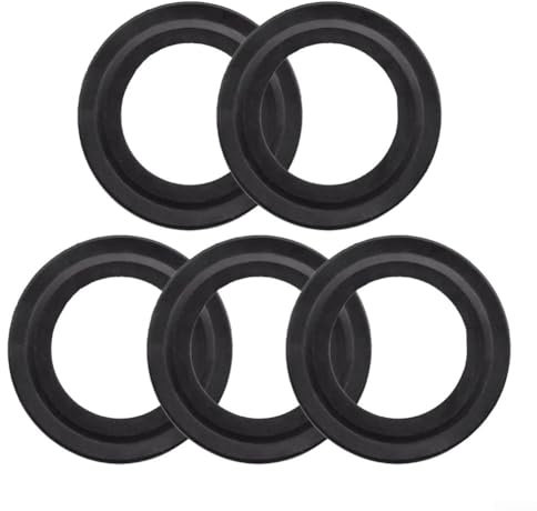 Replacement Toilet Flush Valve Rubber Seal Washer, Flush Valve Gasket For Siamp Toilet Flush Valves 49 And 50(5pcs)